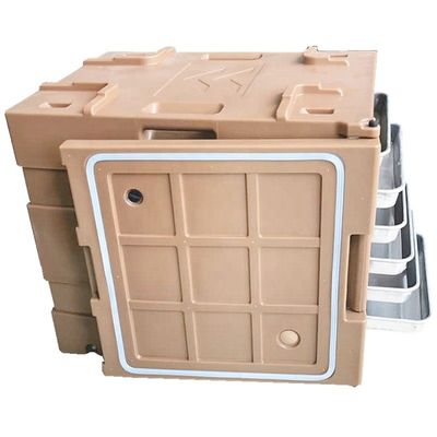 260L Volume Roto-molded Food Cabinet pour la livraison isolée de repas chauds dans le service de chambre