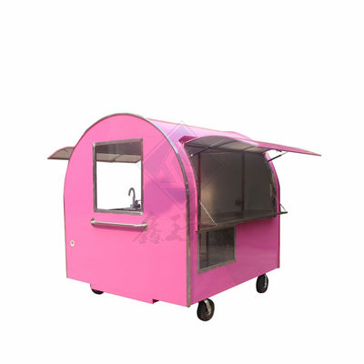 Appareil de remorque de restauration rapide Shanghai Jingyao Cotton Candy Machine avec matière première de farine