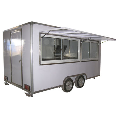 Chariot alimentaire Moteur électrique Camion à café mobile pour les produits laitiers 5000*100*2100mm