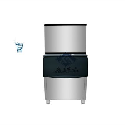 Capacité de stockage de glace de 900 kg Cube Ice Maker Idéal pour les bars à cocktails et les magasins de thé à bulles