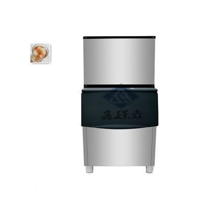 Capacité de stockage de glace de 900 kg Cube Ice Maker Idéal pour les bars à cocktails et les magasins de thé à bulles