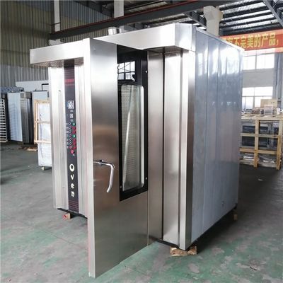 1300 kg Capacité -3N380V 32 plateaux Fuel diesel four rotatif pour cuisson des aliments à Shanghai