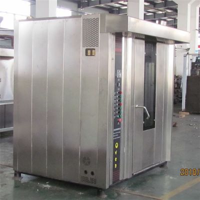 1300 kg Capacité -3N380V 32 plateaux Fuel diesel four rotatif pour cuisson des aliments à Shanghai