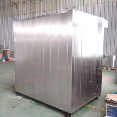 1300 kg Capacité -3N380V 32 plateaux Fuel diesel four rotatif pour cuisson des aliments à Shanghai
