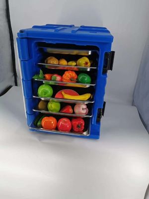 65 cm x 45 cm x 63,5 cm Taille extérieure Boîte à aliments isolée 90L Volume pour garder les aliments au chaud