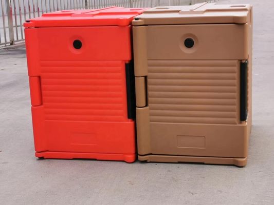 65 cm x 45 cm x 63,5 cm Taille extérieure Boîte à aliments isolée 90L Volume pour garder les aliments au chaud