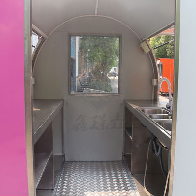 Vendeuse automatique de Sancks Street huile de cuisson Alugo Food Truck conduite de voiture mobile de cuisson