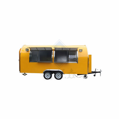 Vendeuse automatique de Sancks Street huile de cuisson Alugo Food Truck conduite de voiture mobile de cuisson