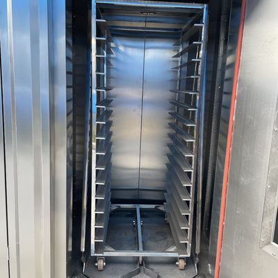 64 plateaux four rotatif à huile diesel pour la ligne de production de pain machine à Shanghai