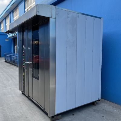 64 plateaux four rotatif à huile diesel pour la ligne de production de pain machine à Shanghai