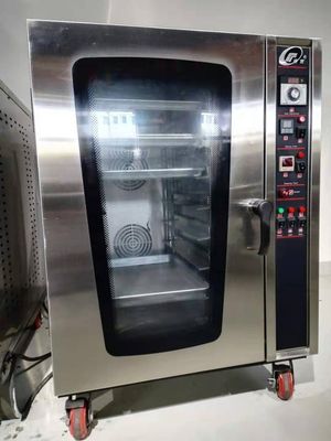8 ponts Forneau de boulangerie à convection électrique pour professionnels de l'industrie alimentaire