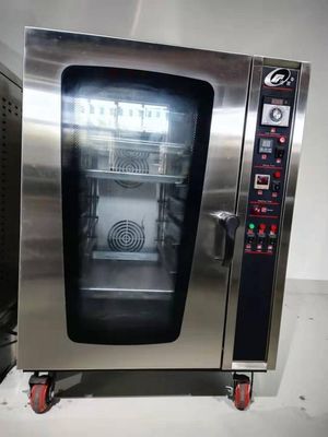 8 ponts Forneau de boulangerie à convection électrique pour professionnels de l'industrie alimentaire