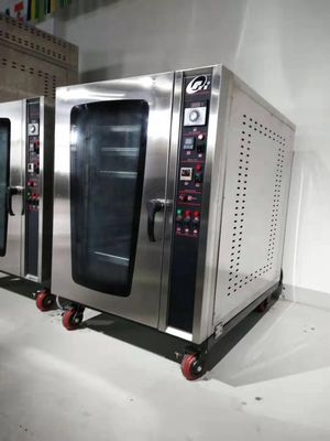 8 ponts Forneau de boulangerie à convection électrique pour professionnels de l'industrie alimentaire