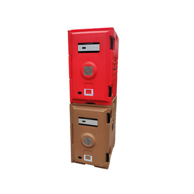 Boîte de transport de nourriture électrique en plastique de 15 kg Boîte de livraison isolée