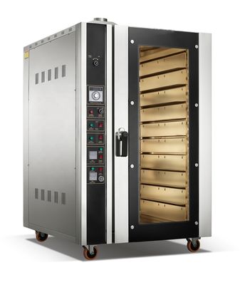 10 plateaux Convection électrique à air chaud Forneau à pain pour boulangerie Source de chaleur électrique