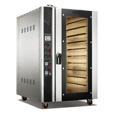 10 plateaux Convection électrique à air chaud Forneau à pain pour boulangerie Source de chaleur électrique
