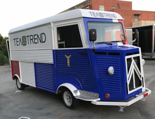 2020 Style en acier inoxydable Chariot alimentaire électrique mobile pour les hôtels et les camions de nourriture Burger