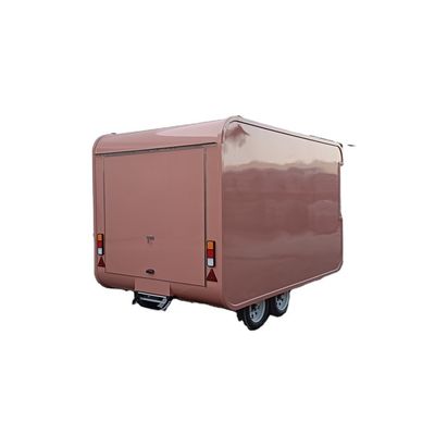 Longue durée de vie Vente au détail Voiture mobile de nourriture Vêtements de rue Magasin de remorque Pizza chaude