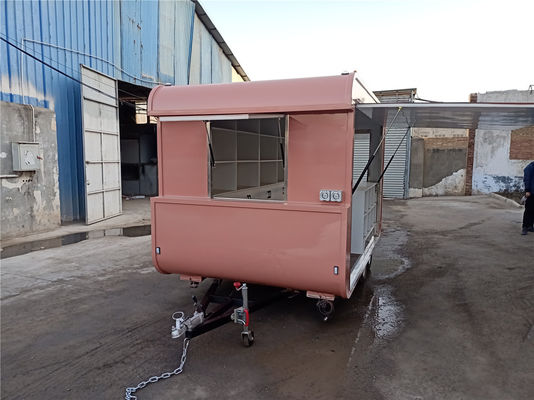 Longue durée de vie Vente au détail Voiture mobile de nourriture Vêtements de rue Magasin de remorque Pizza chaude