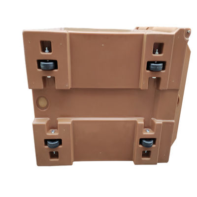 Boîte de transport électrique en plastique, boîte de livraison isolée pour les pâtes