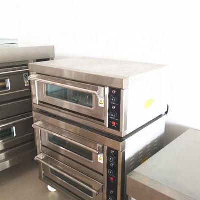 Service après-vente Support technique vidéo Mini Taille 1 Deck 1 plateau Four électrique de cuisson alimentaire