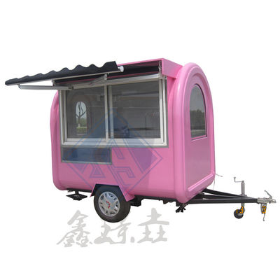 450 kg de trailers mobiles de restauration rapide dans la rue