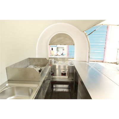 1500W Voltage Street Mobile Food Truck Chariot Voyage Camping Camper Camper Voiture à vélo