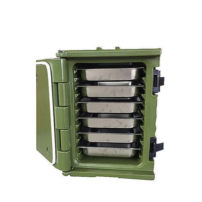 Boîte de transport de nourriture chaude boîte de livraison de nourriture isolée en plastique de couleur personnalisée