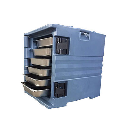 Boîte de livraison isolée en plastique pour le transport de poulet de 15 kg de chips frites commerciales