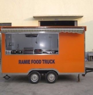 Des chariots de nourriture/trailers de concession alimentaire parfaits pour les usines d'huile de cuisson