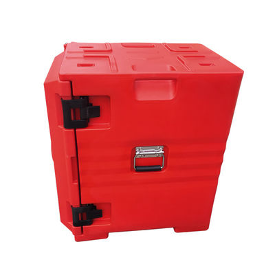 Équipement mécanique de cuisine Armoire alimentaire isolée en plastique boîte à roues sans roue statique
