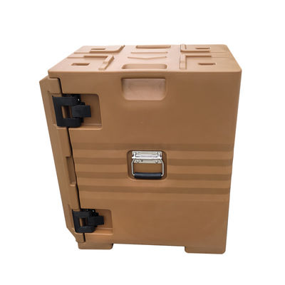 Équipement mécanique de cuisine Armoire alimentaire isolée en plastique boîte à roues sans roue statique