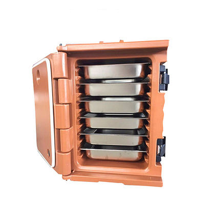 15 kg Capacité boîte à aliments isolée jaune pour la conservation des aliments frais chauds ou froids