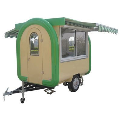 Un camion alimentaire mobile de bonne conception avec un niveau de sécurité élevé et une plaque en aluminium à Shanghai