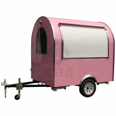 2300*1650*2300mm Fonction de collation de vente au détail Chariot alimentaire mobile avec crêpe à hot-dog crêpe