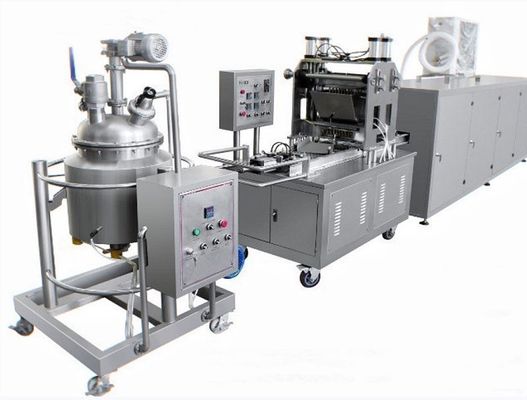 Ligne de production entièrement automatique pour la fabrication de bonbons à base de gelée d'ours gommé dans les boissons alimentaires