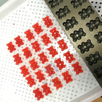 Ligne de production de bonbons à base de sucre avec machine automatique de bonbons doux