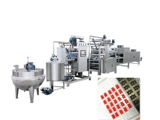 Voltage 380V ligne de production de bonbons Ours en caoutchouc formant des machine à bonbons