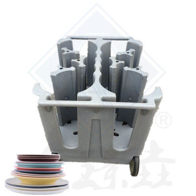 Équipement de cuisine de restaurant Armoire mobile Vaisselle de collecte de chariot avec un design moderne