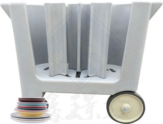 Équipement de cuisine de restaurant Armoire mobile Vaisselle de collecte de chariot avec un design moderne