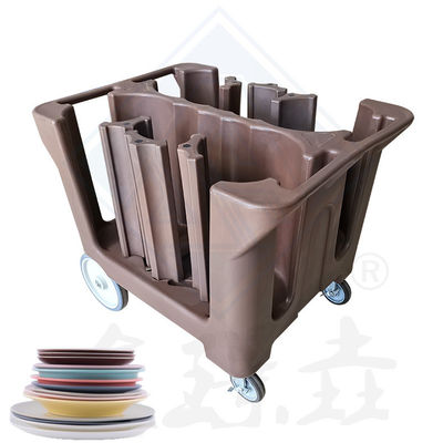 Équipement de cuisine de restaurant Armoire mobile Vaisselle de collecte de chariot avec un design moderne