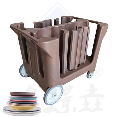 Équipement de cuisine de restaurant Armoire mobile Vaisselle de collecte de chariot avec un design moderne