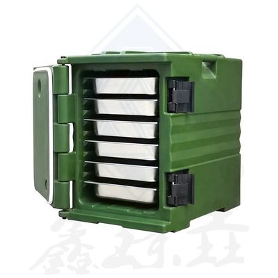 Boîte isolée à moulure rotative de conception moderne pour fût de soupe dans les équipements de cuisine commerciaux
