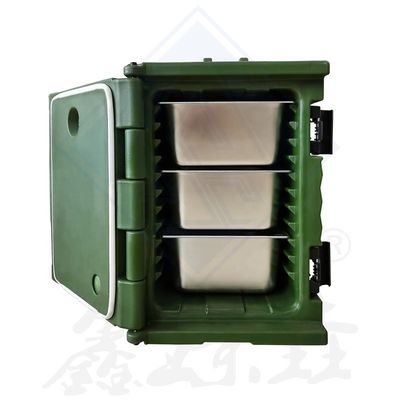 Boîte isolée à moulure rotative de conception moderne pour fût de soupe dans les équipements de cuisine commerciaux