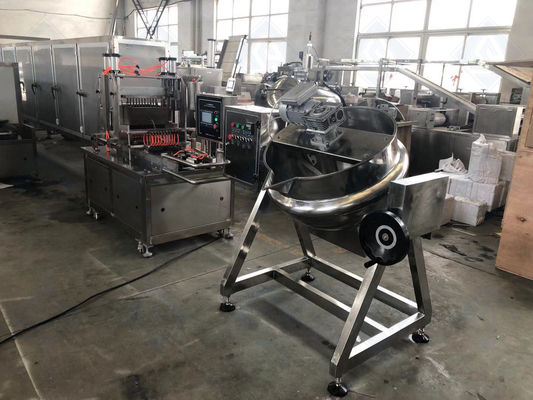 Source d'alimentation 220V Petite machine à faire des bonbons mous avec matière première en acier inoxydable