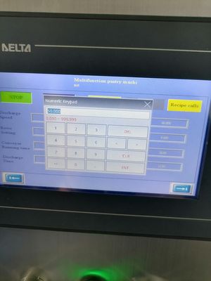 Source d'alimentation 220V Petite machine à faire des bonbons mous avec matière première en acier inoxydable