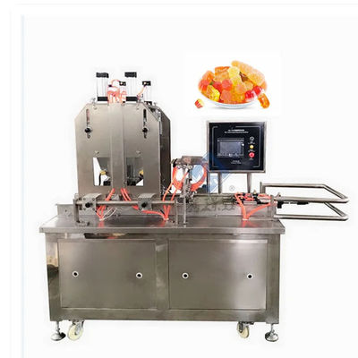 Jelly Candy Bean Depositor Bear Small Gummy Machine semi-automatique pour faire des bonbons 1900*980*1700