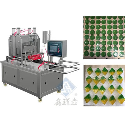 Jelly Candy Bean Depositor Bear Small Gummy Machine semi-automatique pour faire des bonbons 1900*980*1700