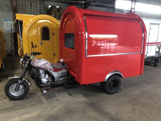 1500 kg Capacité de chargement Benzine Cuisine mobile Food Truck Motor tricycle et support en ligne