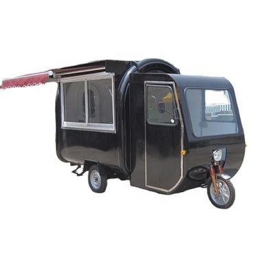 Camion électrique à roue de route pour un déplacement facile Réfrigérateur de voiture de service de cuisine mobile